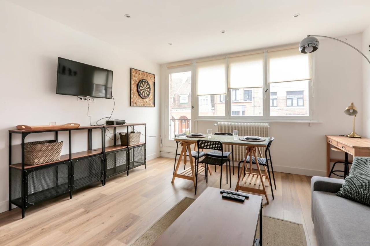 Appartement Croisé Laroche 40m2 Marcq-en-Baroeul Esterno foto